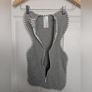 🔷Love to Dream Unisex Baby Sleep Sack/ Swaddler In Light Grey - 1.0 TOG
